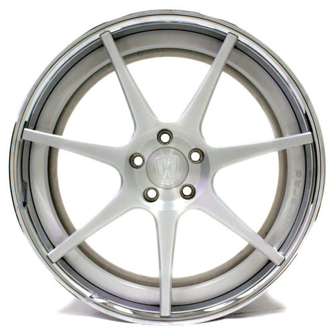 20" INTERAD FORGED WHEEL CHROME DTM-7 DTM7 3 PIECE 20x8.5