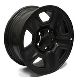 17" JEEP WRANGLER JL JK 2017 2018 2019 STEEL WHEEL OEM 1335 BLACK
