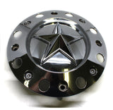 KMC ROCKSTAR WHEEL CHROME CENTER CAPP # 1000775-S409-51 USED