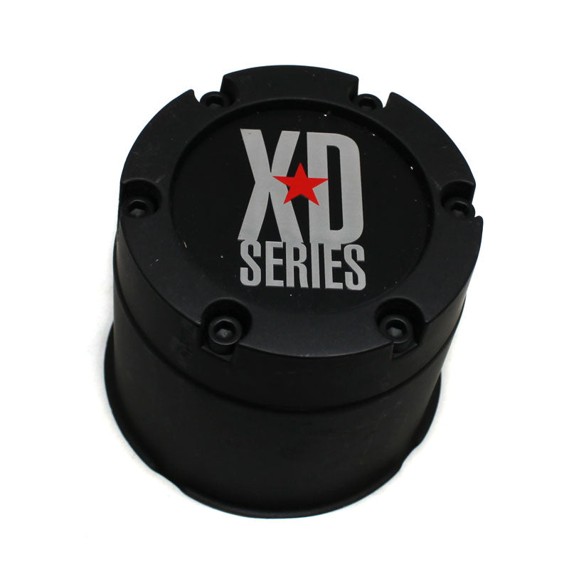 XD Series M1050BK09 Wheel Center Cap – 2PC ALL PCD, Full Satin Black, 1-Pack