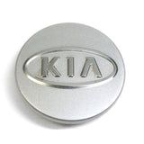 KIA SEDONA SPORTAGE OPTIMA 2005-2008 WHEEL SILVER CENTER CAP OEM #52960 USED