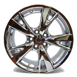 18" LEXUS IS250 IS350 2009 2010 2011 CHROME REAR WHEEL OEM 74217