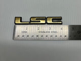 Lincoln LSC Mark VII Gold Emblem Badge OEM