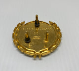 Lincoln Continental 24k Gold Plated Side Emblem Roof OEM