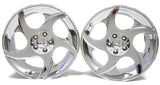 18" STAGGERED MERCEDES BENZ SL500 SL600 03 04 05 06 07 08 CHROME OEM 65325 (4)