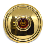 McLEAN WIRE WHEEL CENTER CAP GOLD ORIGINAL NEW