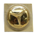MERCEDES BENZ WHEEL GOLD CENTER CAP AFTERMARKET