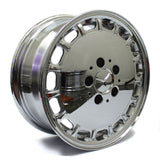 15" MERCEDES BENZ 420SEL 560SEL 300SEL 350 CHROME WHEELS OEM 65145 (4)