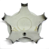 MHT WHEEL CENTER CAP SILVER CARBON FIBER FWD #10413