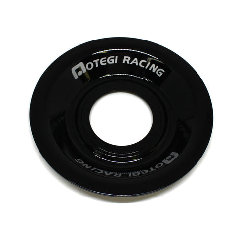 MOTEGI RACING FF7 WHEEL CENTER CAP BLACK PLATE