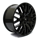 19" FORD MUSTANG GT 2015 2016 2017 2018 BLACK OEM WHEELS 10038 10036
