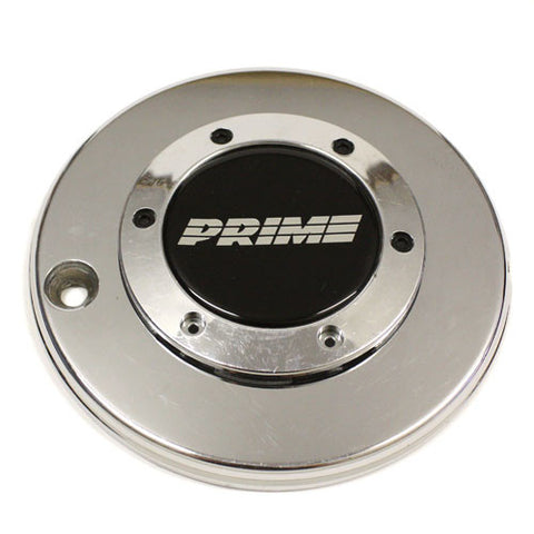 PRIME WHEEL CHROME CENTER CAP 2 PIECE NEW