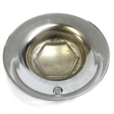 PROGRESSIVE WHEEL CENTER CAP CHROME 8 LUGS TRUCK NEW