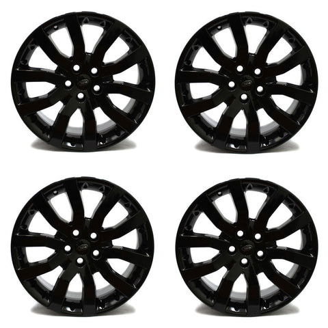 20" RANGE ROVER LAND ROVER HSE SPORT 2005 2007 2008 2009 WHEELS OEM 72196 BLACK