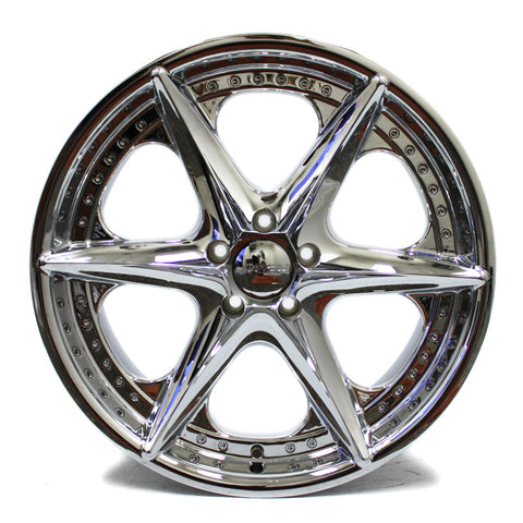 20" SPORZA SAGA WHEEL CHROME NEW 20X8.5