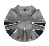 TESON WHEEL CHROME CENTER CAP # CAPT-007-1 USED