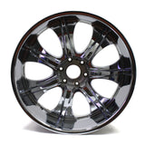 24" VELOCITY 725 CHROME WHEEL 24X10