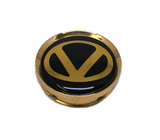 VOGUE WHEEL GOLD CENTER CAP NEW