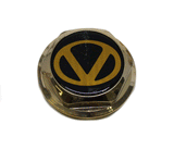 VOGUE WHEEL GOLD HEX NUT CENTER CAP 93 NEW