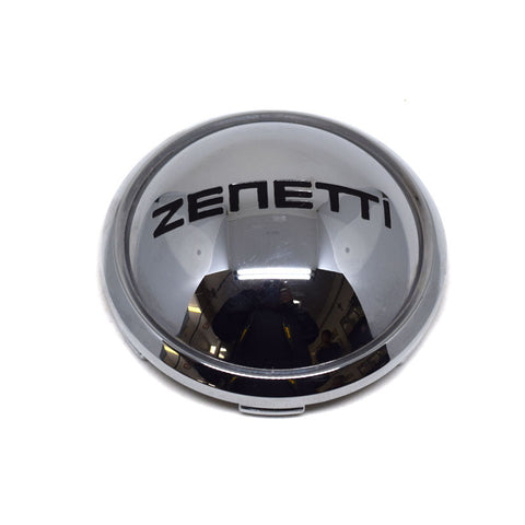 ZENETTI WHEEL CENTER CAP CHROME # 107K86 NEW