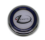 ZENETTI DESIGN WHEEL CHROME CENTER CAP NEW