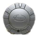 ZENETTI DESIGN WHEEL SILVER GLOSSY FINISH CENTER CAP # CZ-0002