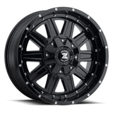 20" ZEN LIFTED PILLAR GLOSS BLACK 20X9