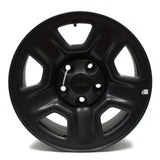 17" JEEP WRANGLER JL JK 2017 2018 2019 STEEL WHEEL OEM 1335 BLACK